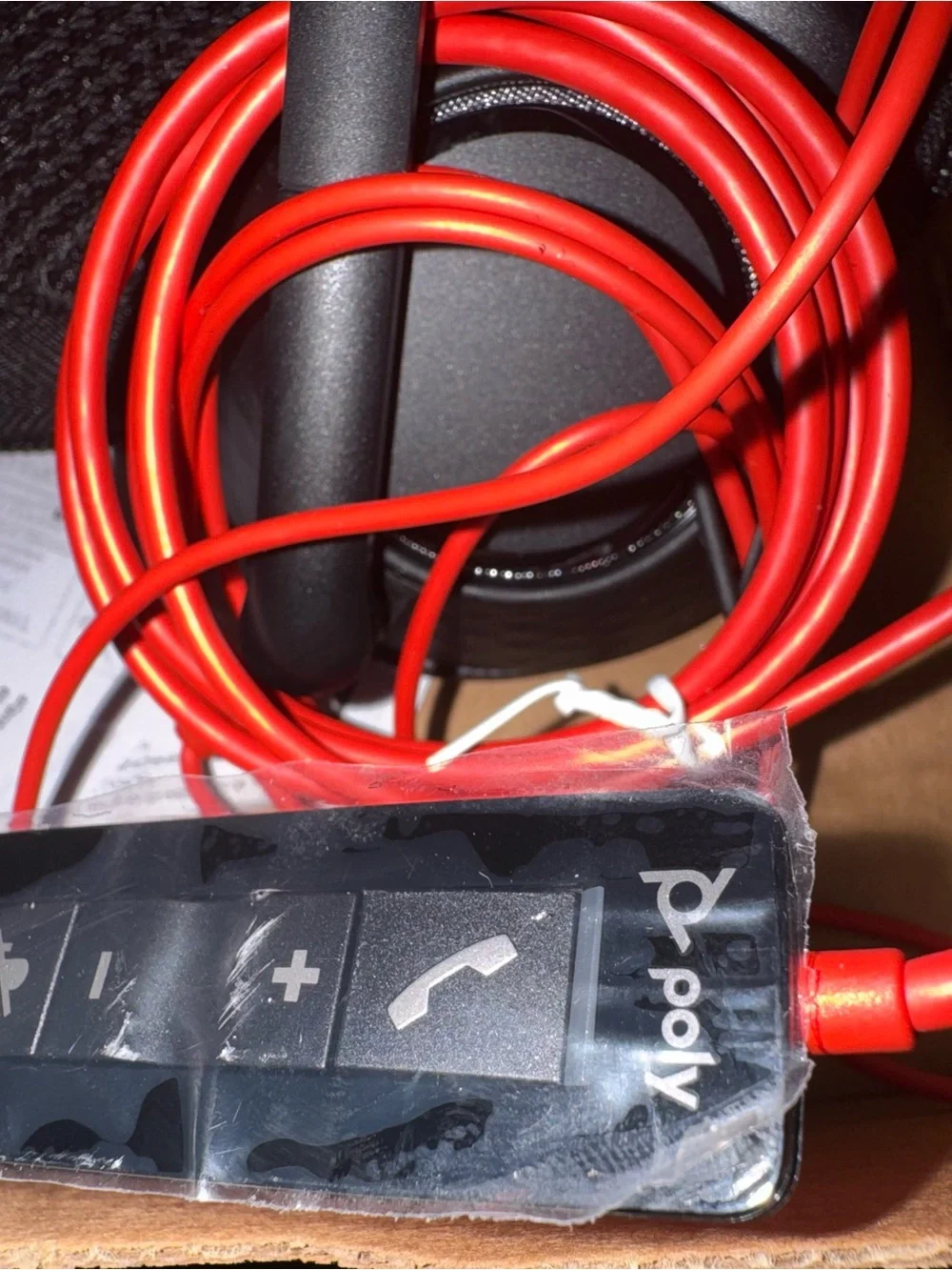 Poly Blackwire 5220 Wired Headset - Black